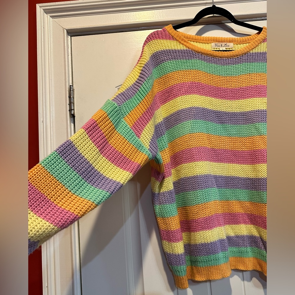 NWOT. Vine & Love brand. Size medium. Oversized fit.